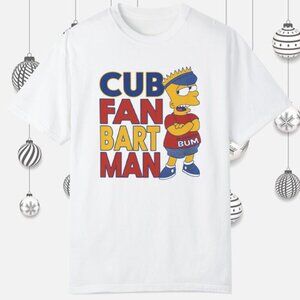 Bart Simpson Cub Fan Bart Man Retro Cartoon Fan Collector Graphic Gift T-Shirt05